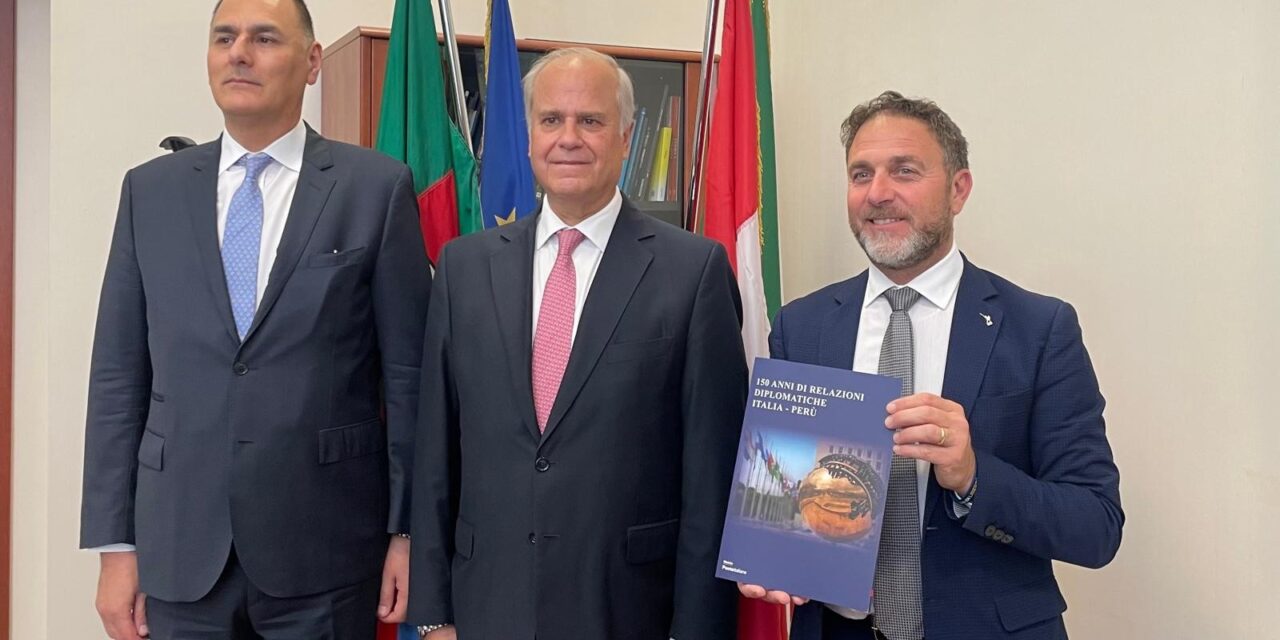 L’ambasciatore del Perù ha incontrato il vicepresidente regionale Alessandro Piana