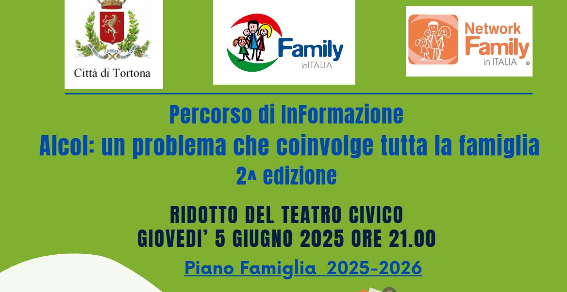 Giovedì sera a Tortona incontro pubblico sul problema dell’alcolismo
