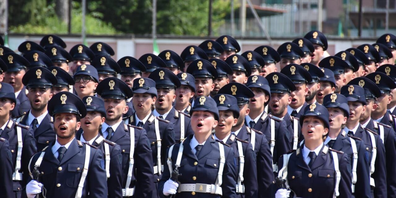Ad Alessandria il Giuramento dei nuovi poliziotti. Le immagini