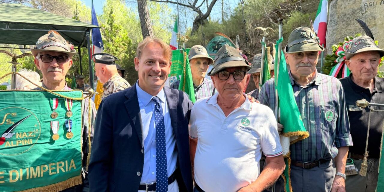Ventimiglia, successo del raduno degli alpini
