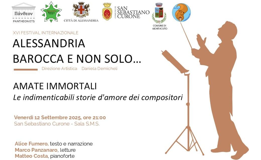 Il Festival Internazionale “Alessandria Barocca e non solo…” venerdì fa tappa a San Sebastiano Curone