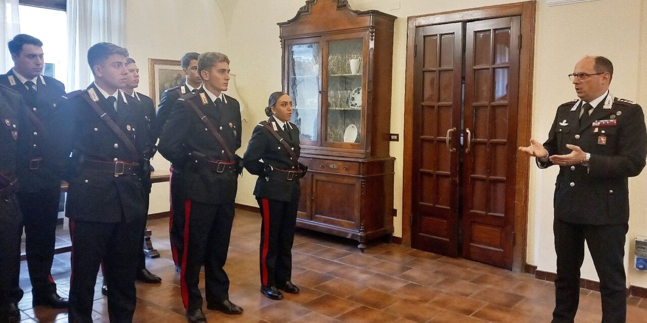 In provincia di Alessandria (fra cui Villalvernia) arrivati 9 nuovi marescialli dei Carabinieri