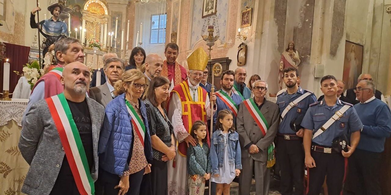 Il Vescovo Guido Marini a Bruggi per la festa dell’ esaltazione della Santa Croce
