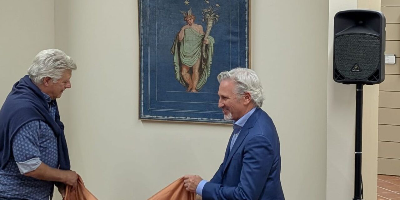 Affresco di Felice Giani presentato in Pinacoteca Civica di Tortona