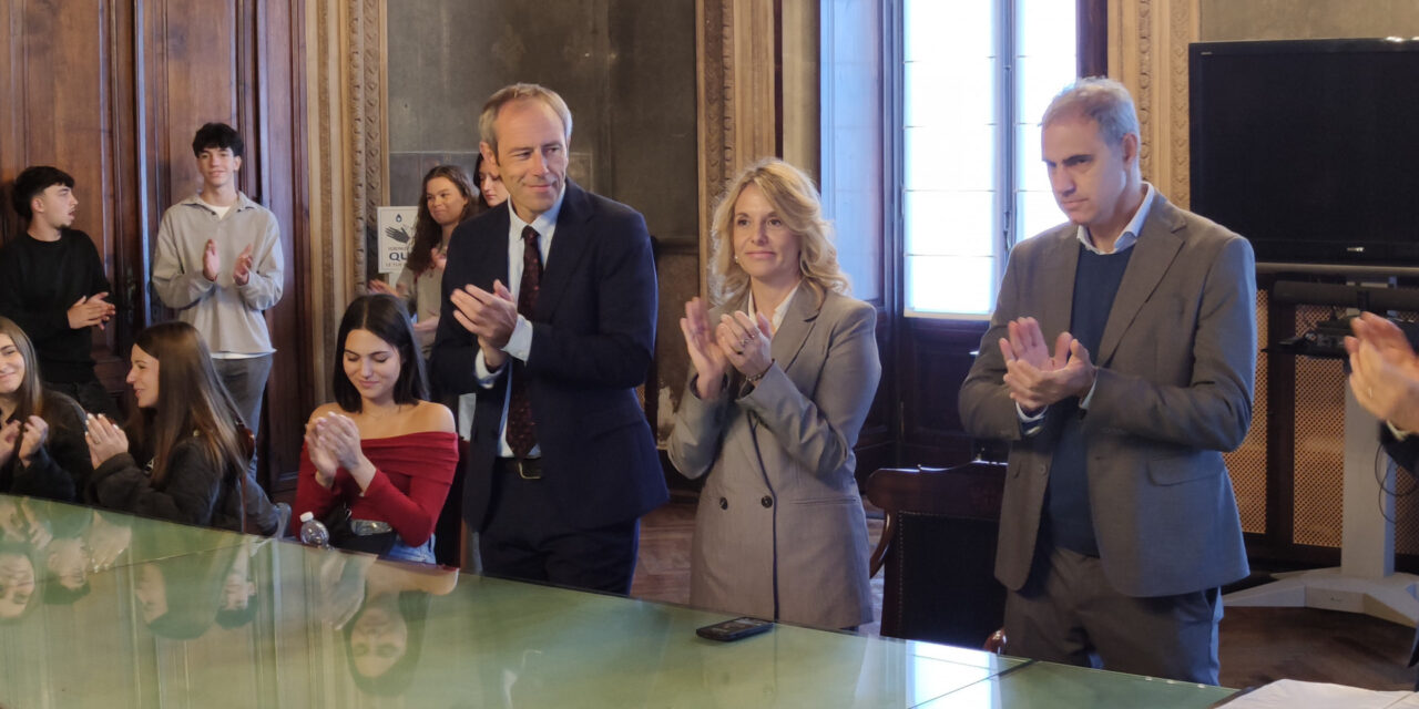 Studenti spagnoli in visita ad Alessandria accolti dal sindaco Abonante