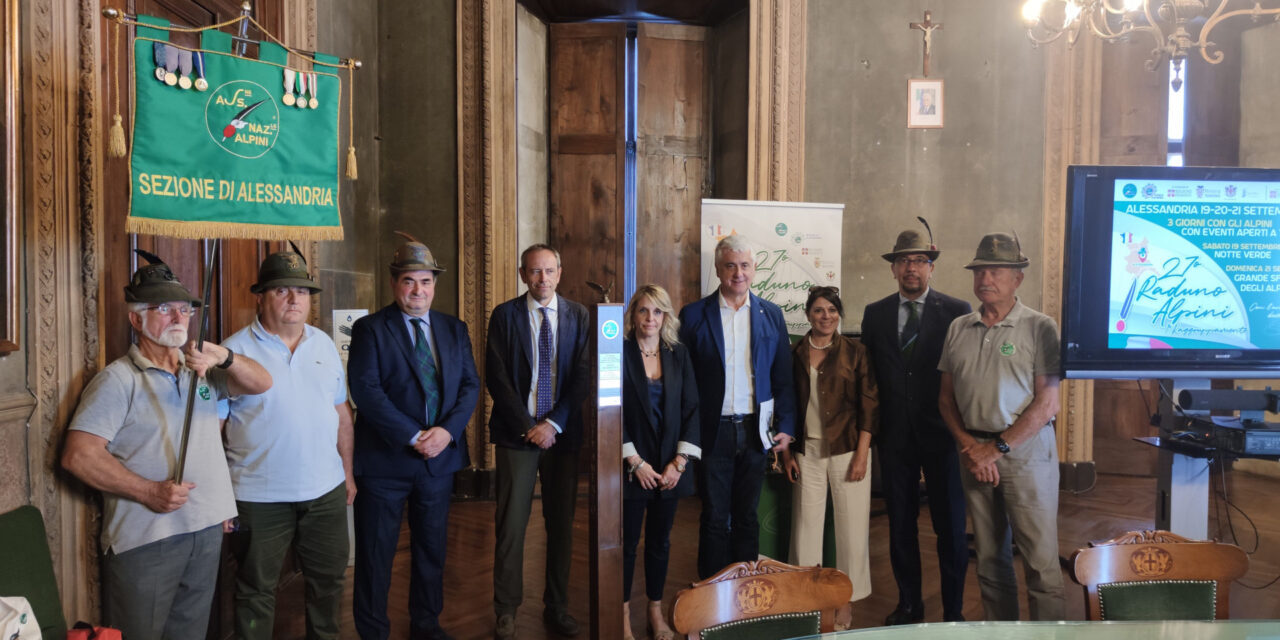 Presentato il 27esimo raduno degli alpini in programma ad Alessandria