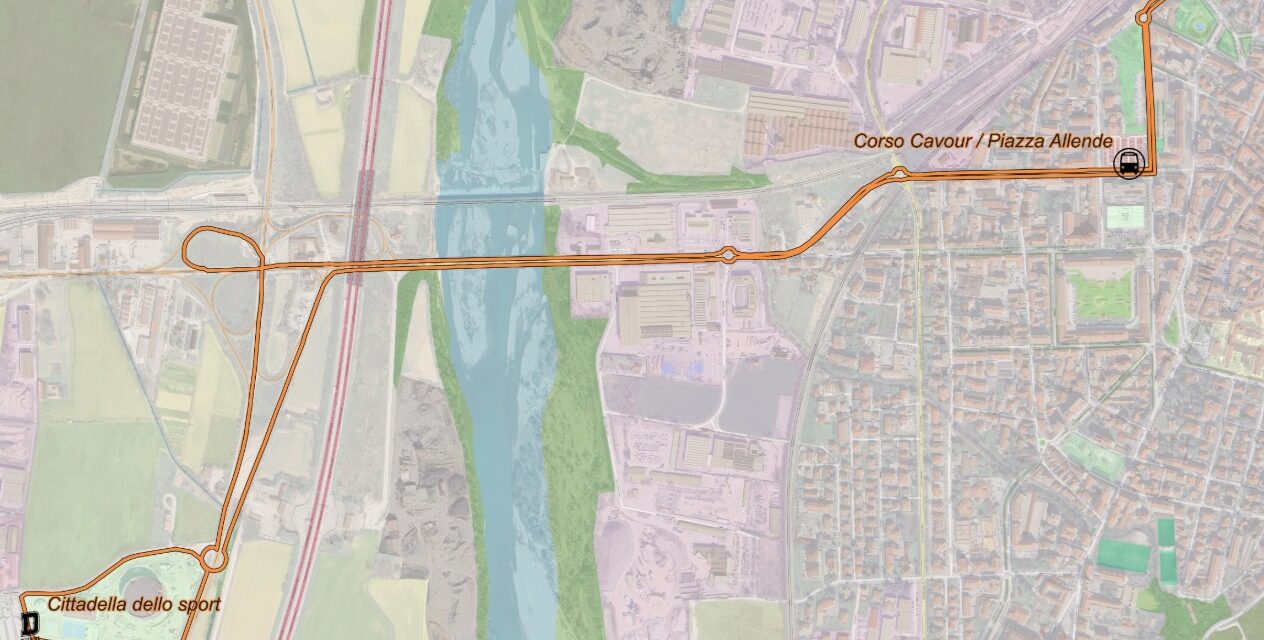 Domenica a Tortona navetta gratuita per la Cittadella dello Sport