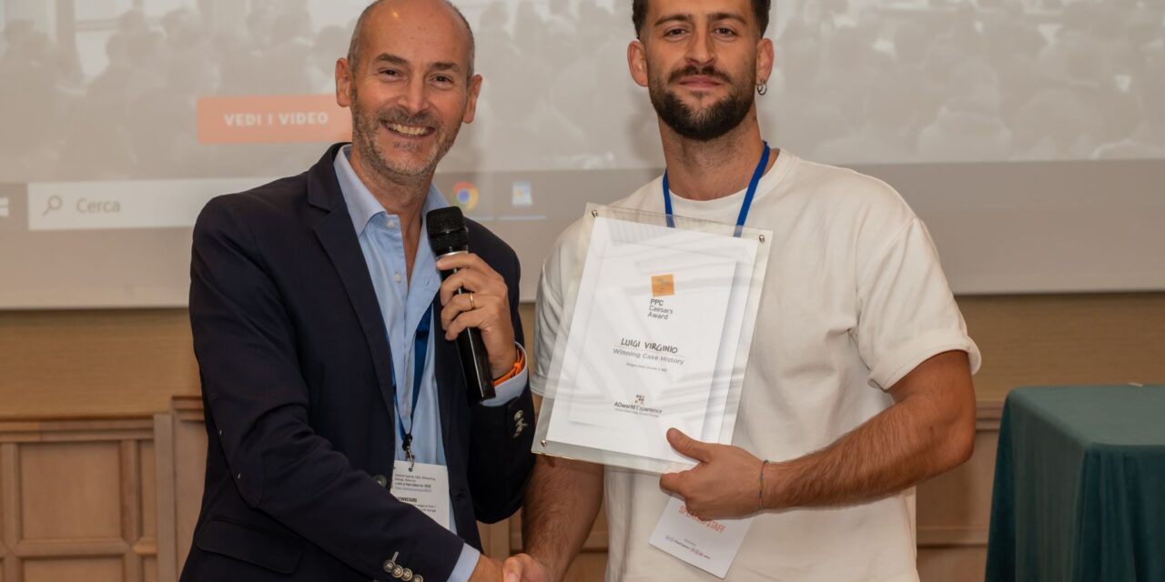 Luigi Virginio trionfa all’AdWorld Experience 2025 con un caso reale di successo