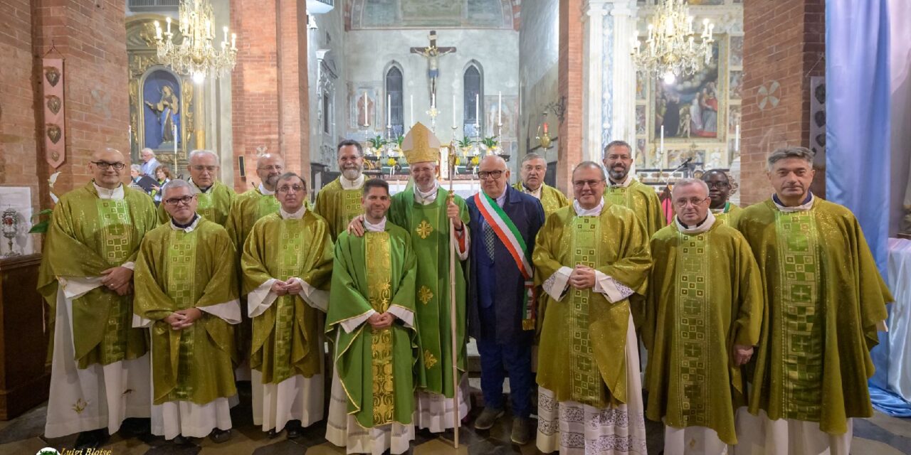 Don Luca Ingrascì é il nuovo parroco di Pontecruone accolto con gioia dalla Comunità