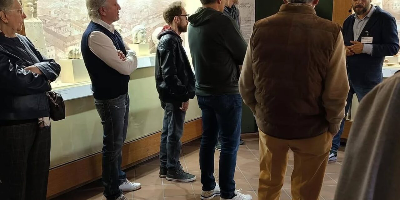 Un successo le visite guidate al Museo Archeologico di Tortona svoltesi ieri