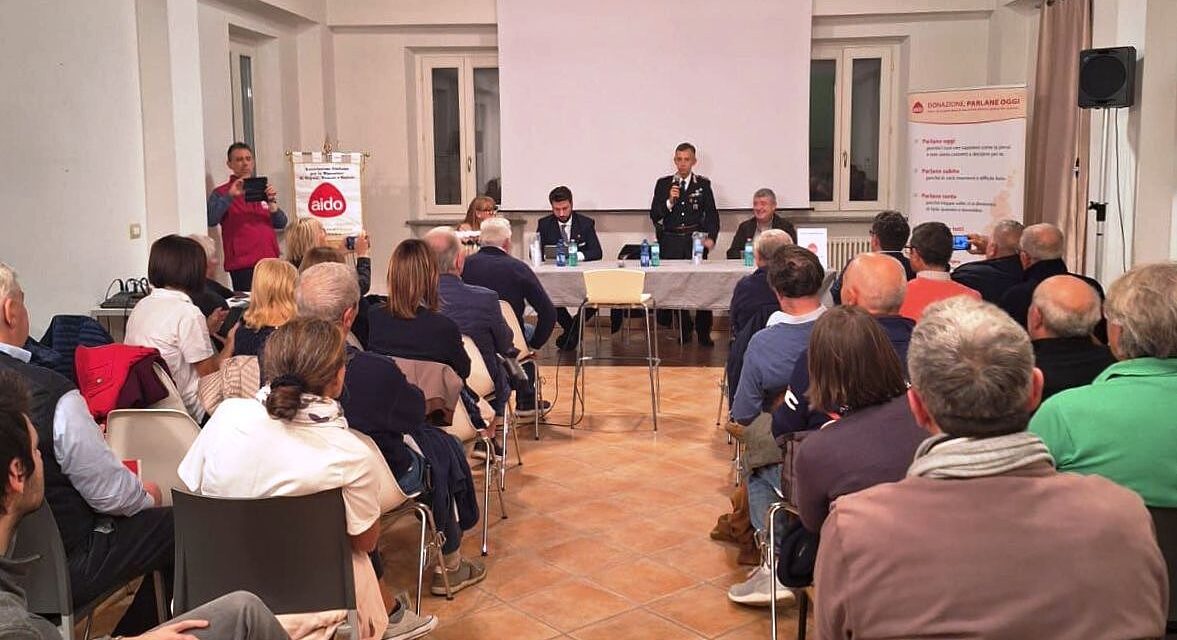 Incontro sul tema truffe con i cittadini di Isola Sant’Antonio in occasione della conferenza A.I.D.O.