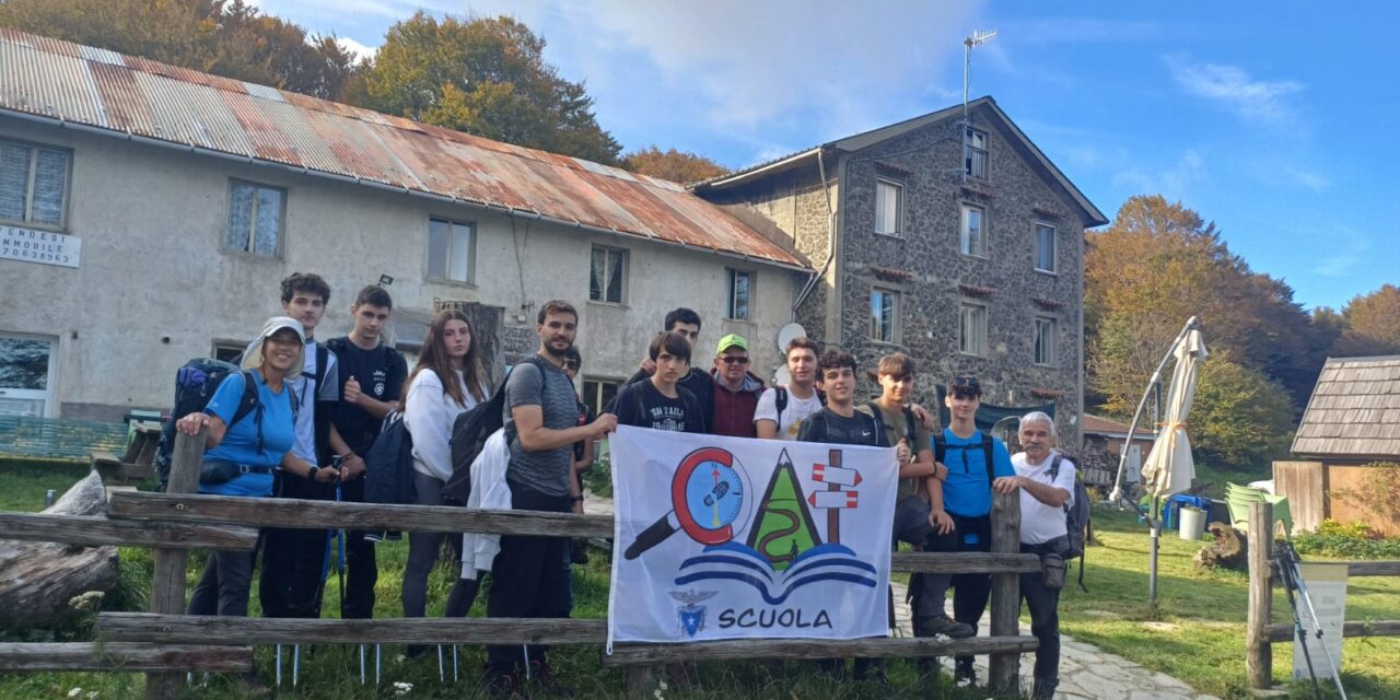 Trekking di due giorni per gli studenti dell’Istituto Marconi di Tortona promosso dal CAI Scuola