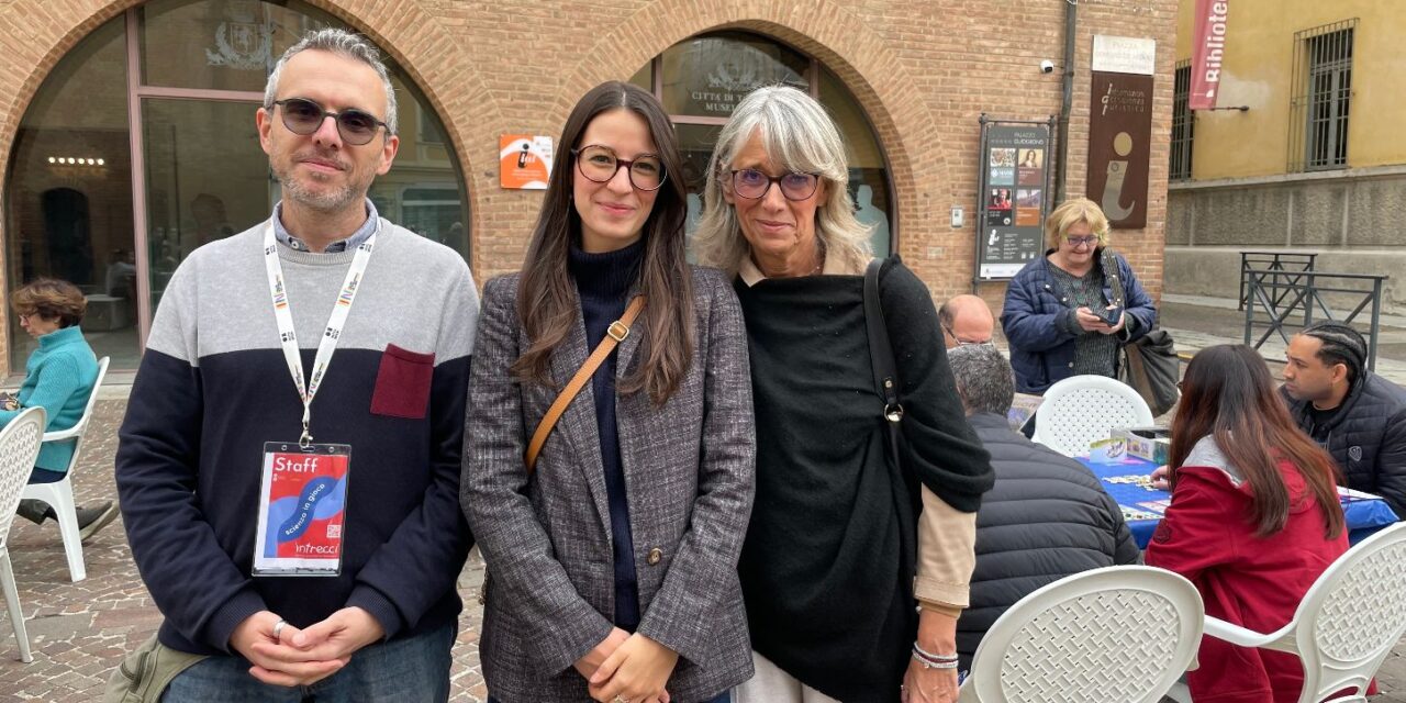 Tanti giovani al festival scientifico “Intrecci”, oggi pomeriggio salutato dal giovane assessore Anna Sgheiz