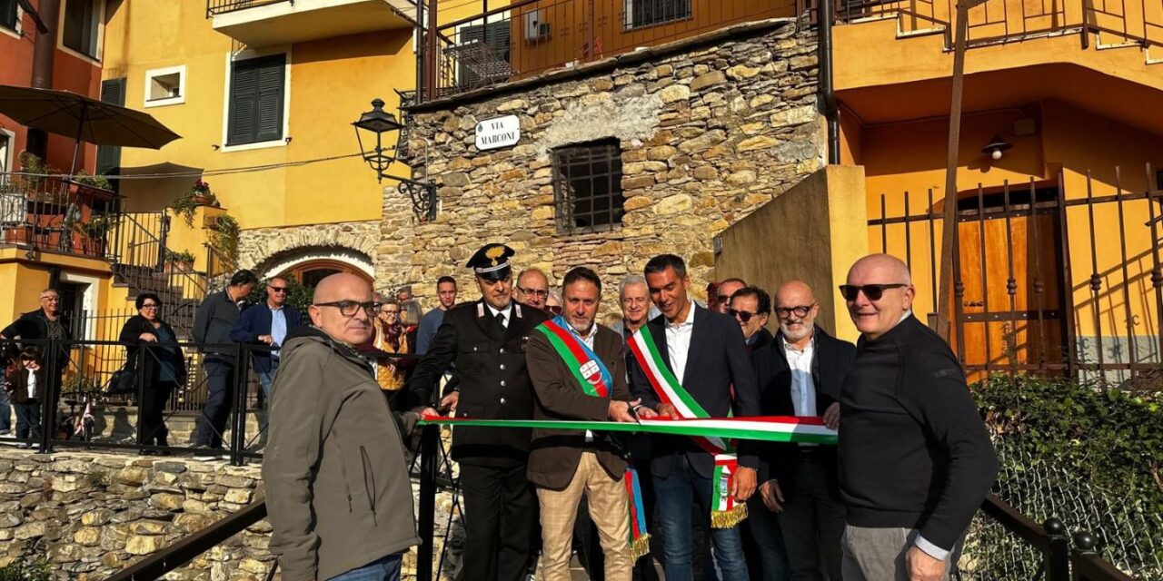 A Chiusavecchia inaugurata una nuova pista ciclabile e pedonale