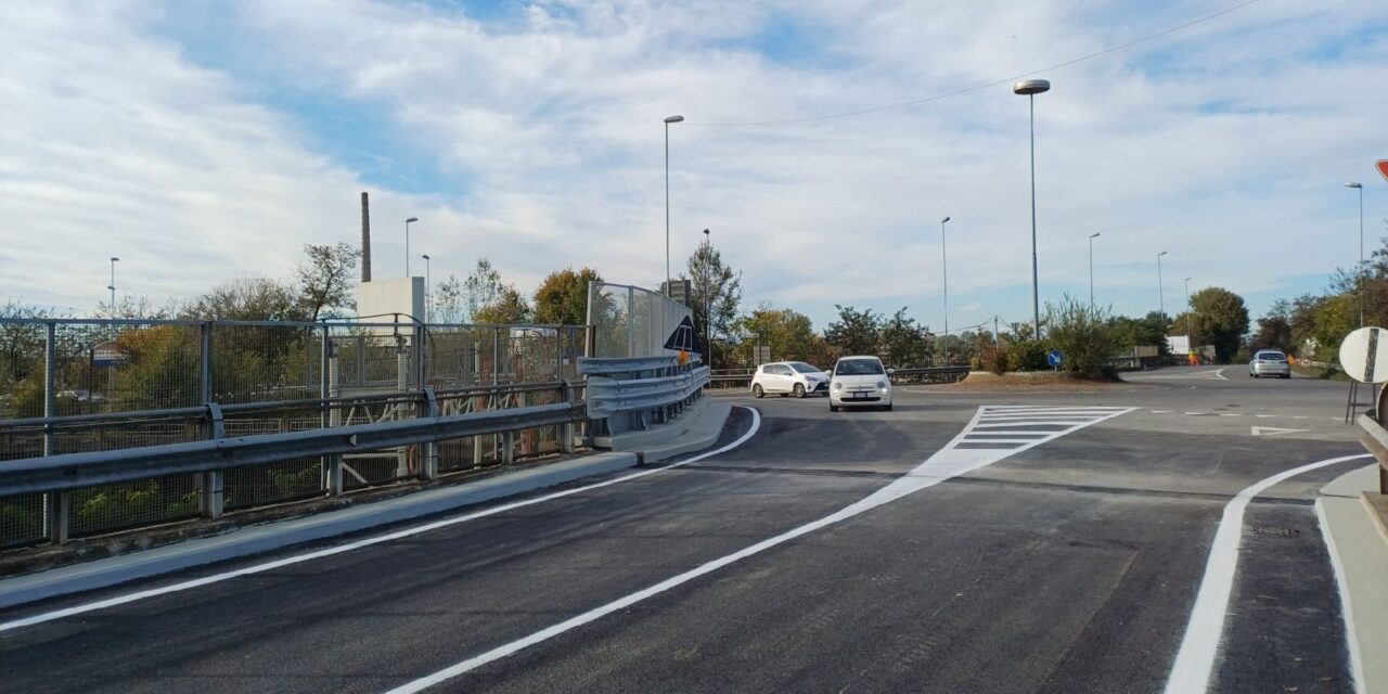 Tortona, riaperta al traffico la ex Rotonda Liebig: lavori finiti sulla ex statale