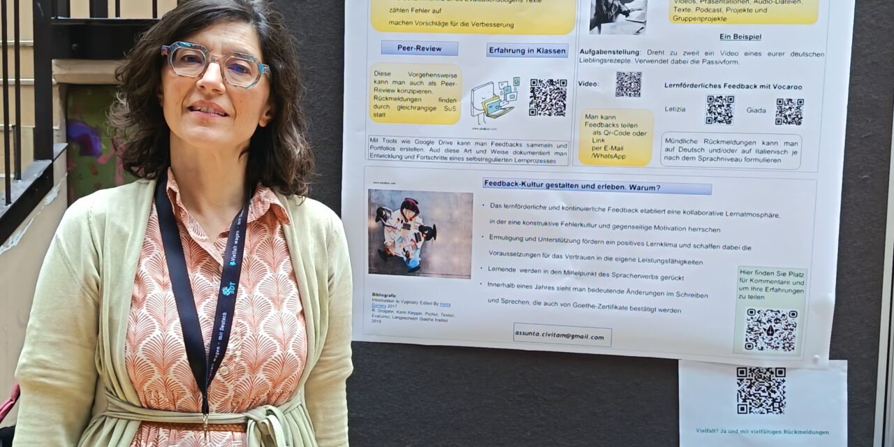 La prof.ssa Assunta Civita del Liceo “Peano” di Tortona a Lubecca per un seminario come relatrice