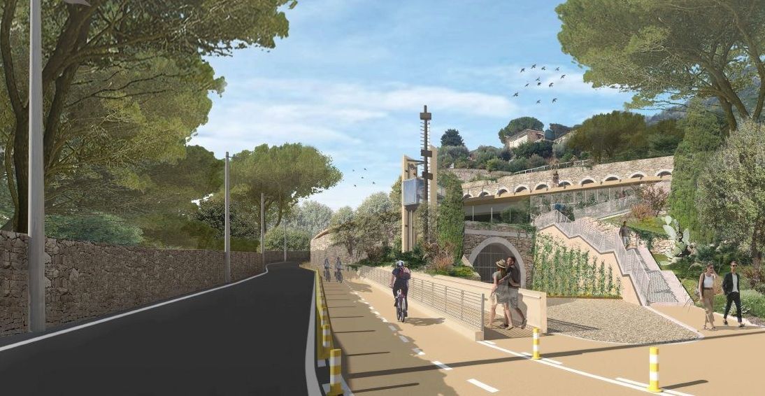 Opere Pubbliche a Diano Marina, in viale Kennedy, via San’Elmo (ascensore in strada) Corso Roma  e…