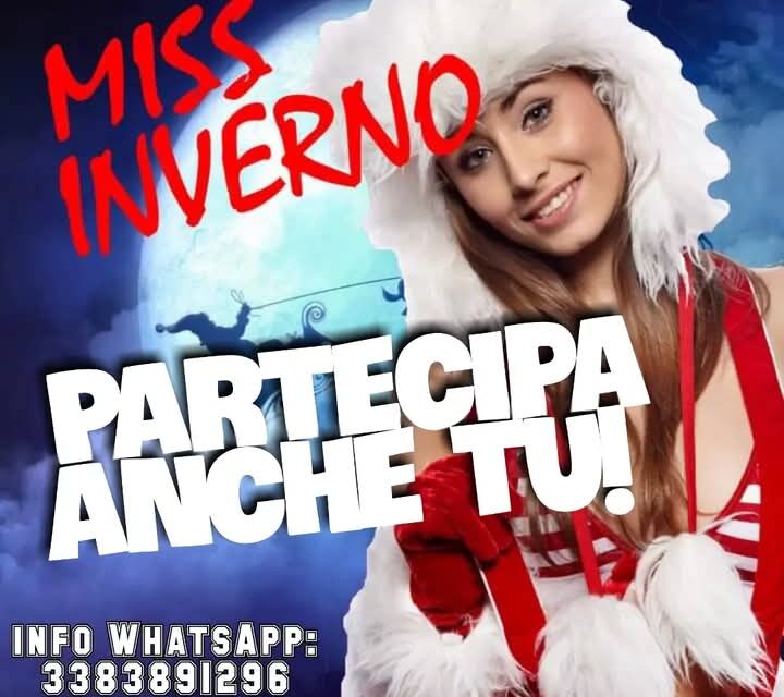 Aperte le iscrizioni a Miss Inverno, il beauty contest creato da Luca Valentini