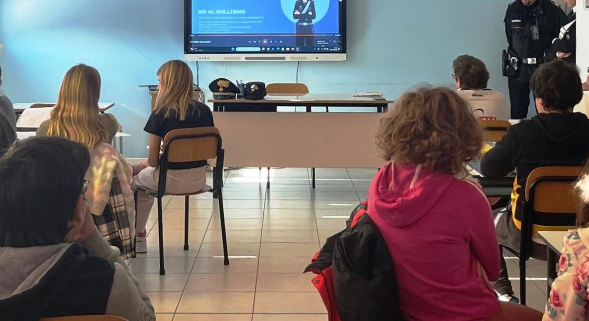  Carabinieri nelle scuole a Vignole Borbera per promuovere la “Cultura della Legalità”