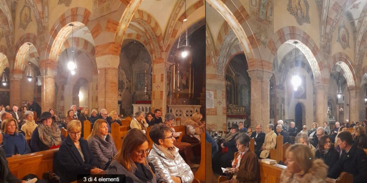 Ricordati i defunti del Lions di Tortona con una messa in suffragio alla Canale