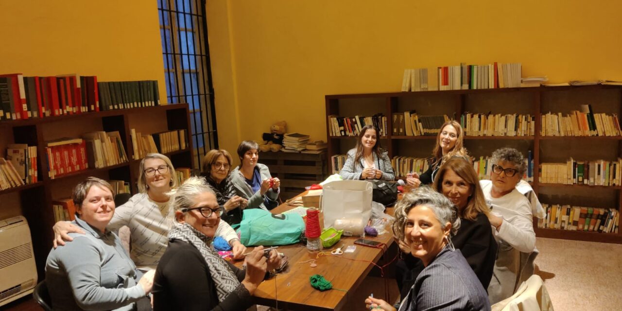 Laboratorio di Uncinetto presso la Biblioteca Aprosiana di Ventimiglia Alta