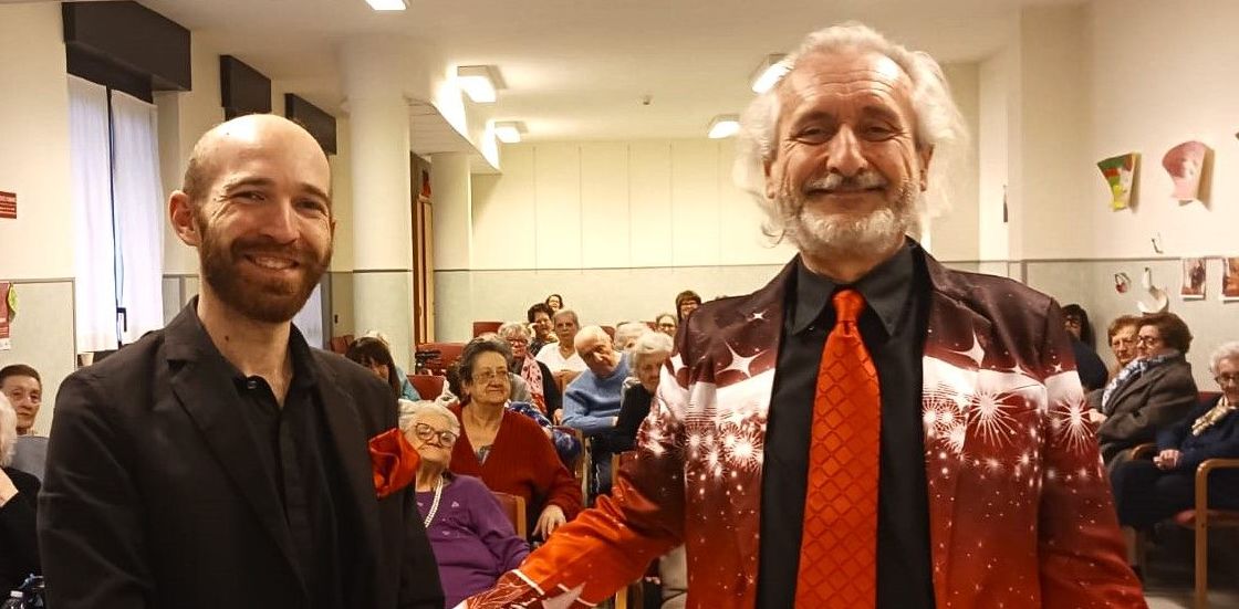 Cinque spettacoli nelle case di Riposo (Valenza, Tortona, Ticineto, Alessandria e Acqui) grazie alla Fondazione di Alessandria