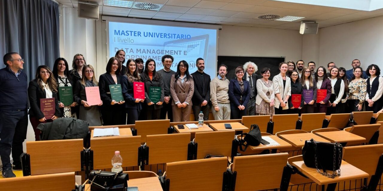 Alessandria, ecco i diplomati del III Master in Data Management e Coordinamento delle sperimentazioni