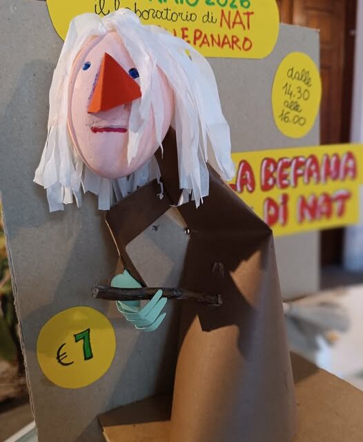 Domenica a Tortona c’è la “Befana in Baracca” con Laboratorio e spettacolo di Burattini