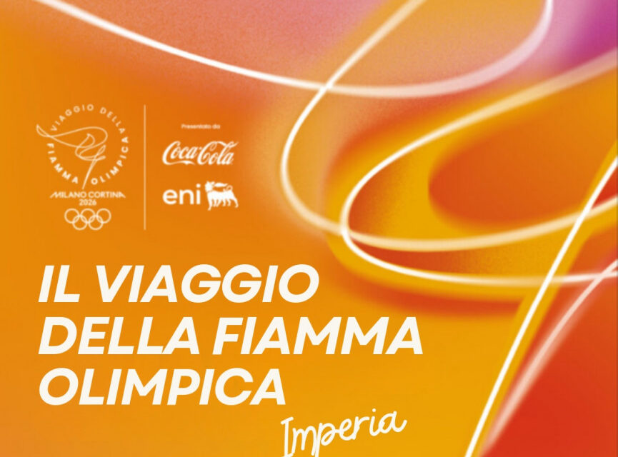 Sabato la Fiamma Olimpica 2026 illuminerà Imperia