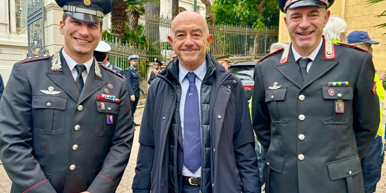 Un nuovo comandante dei Carabinieri a Sanremo, è il luogotenente Alessio Zanardo