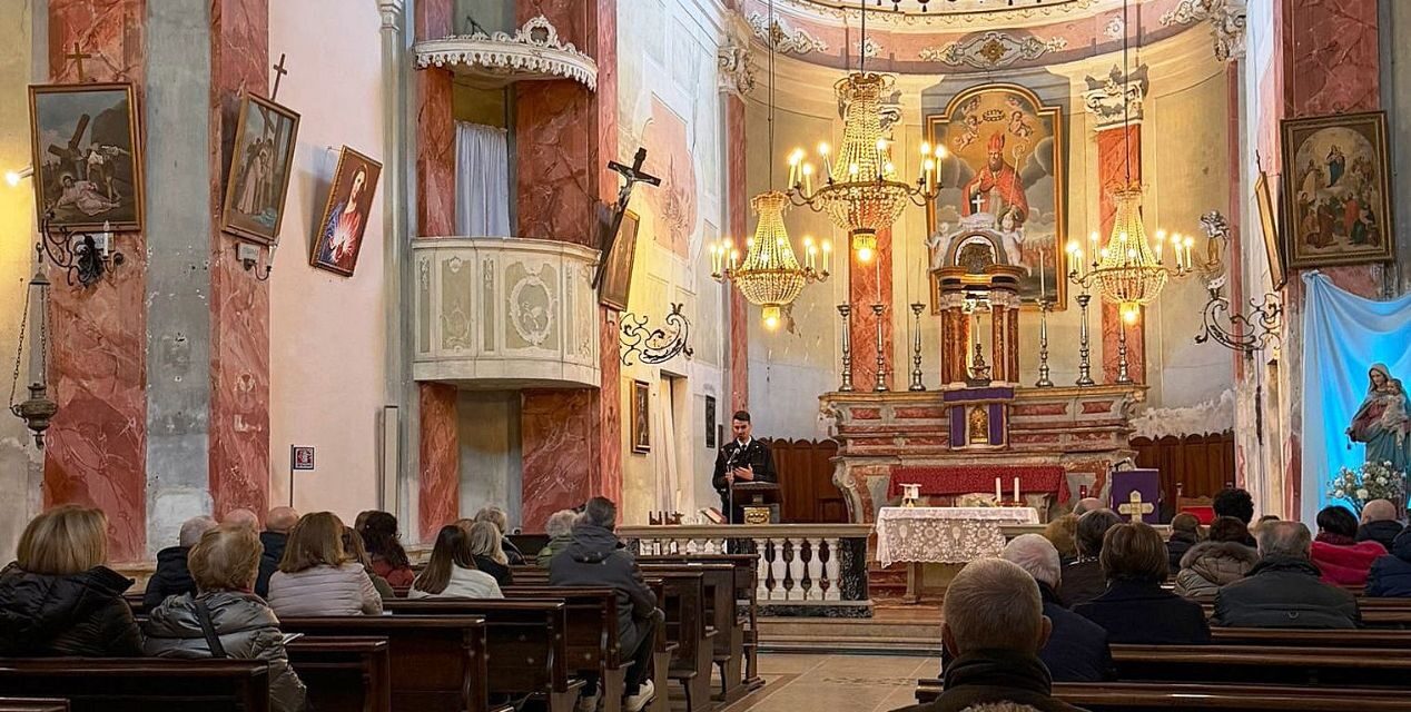 Intervento informativo dei Carabinieri contro le truffe in danno di anziani di Solonghello.