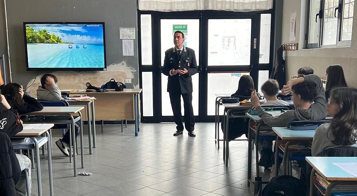 “Cultura della Legalità”: incontri con i Carabinieri nelle scuole di Tortona