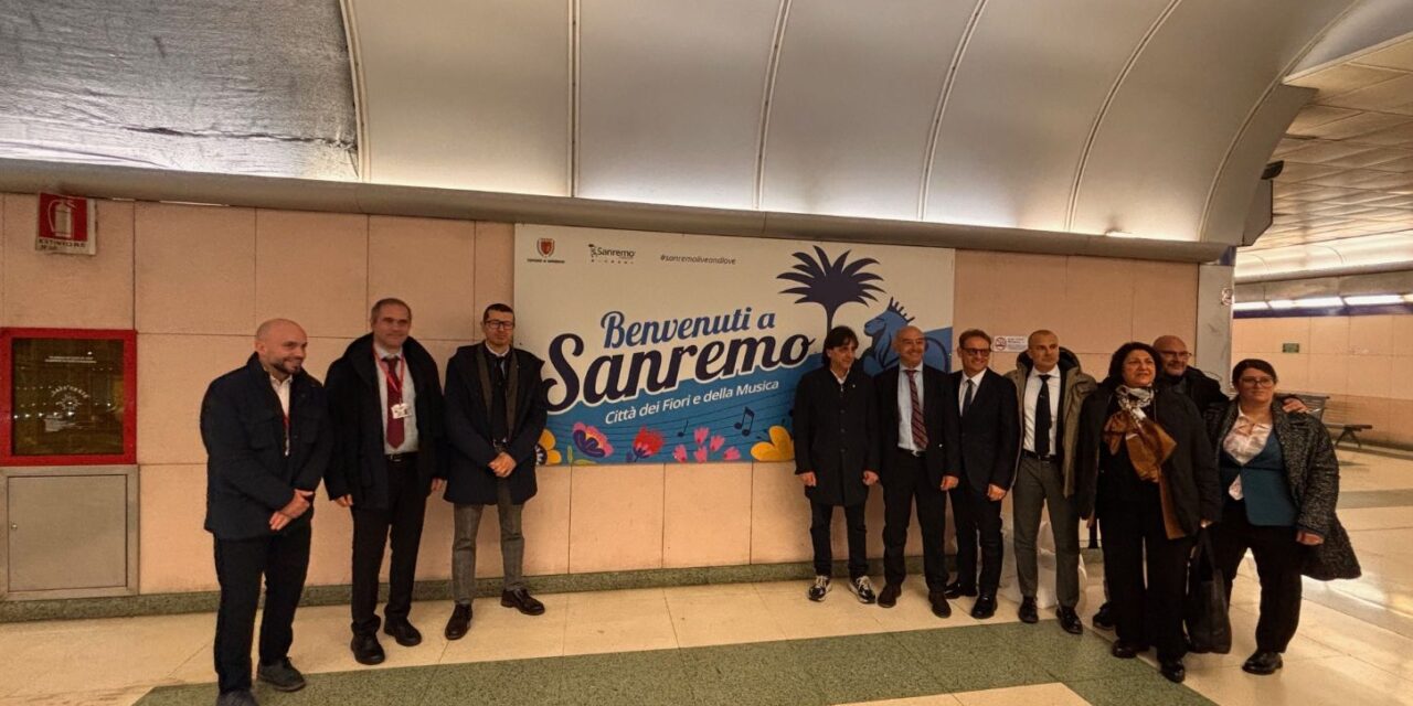 Inaugurati otto nuovi tapis roulant alla stazione di Sanremo