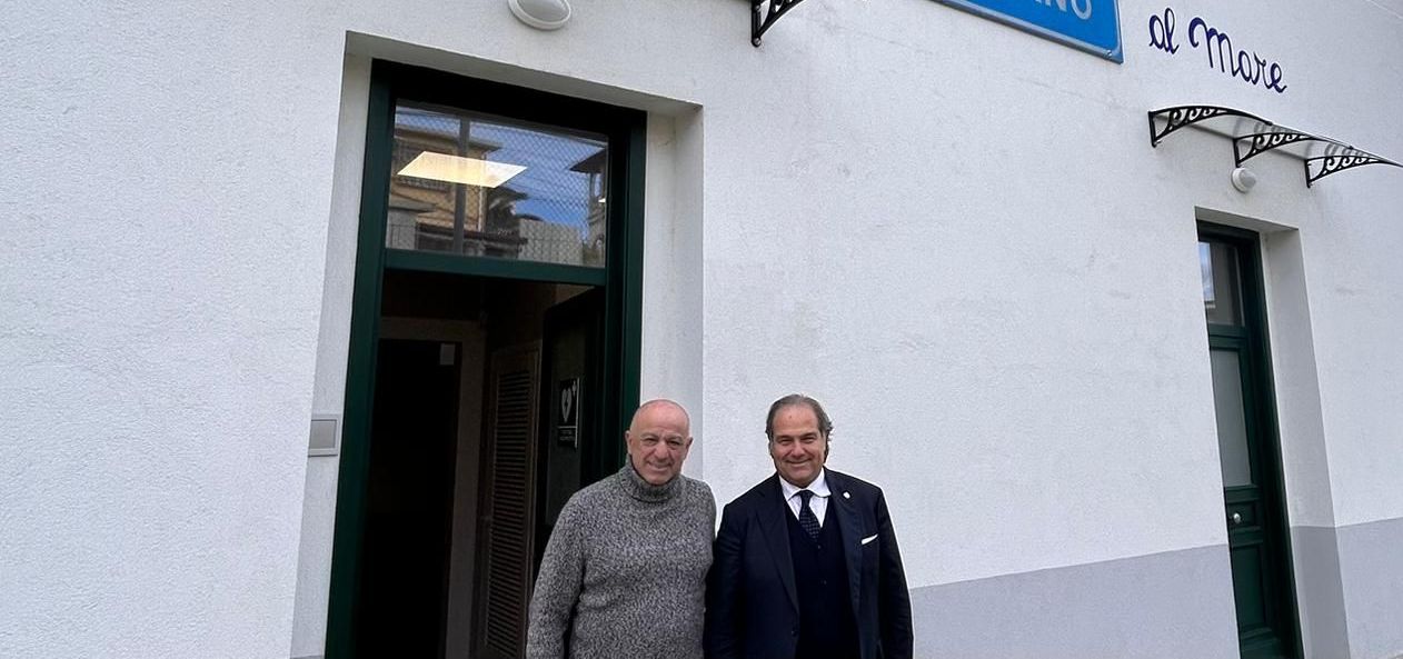 L’assessore Lombardi in visita nella nuova sede comunale di Santo Stefano al Mare: “Con il sindaco Pallini abbiamo condiviso le strategie per valorizzare il territorio”