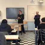 Il Maggiore Gianluca Bellotti all’Istituto Marconi di Tortona insegna ai giovani la Legalità e la legge: bravo!