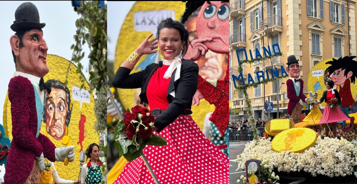 Successo del carro di Diano Marina a “Sanremo in fiore”