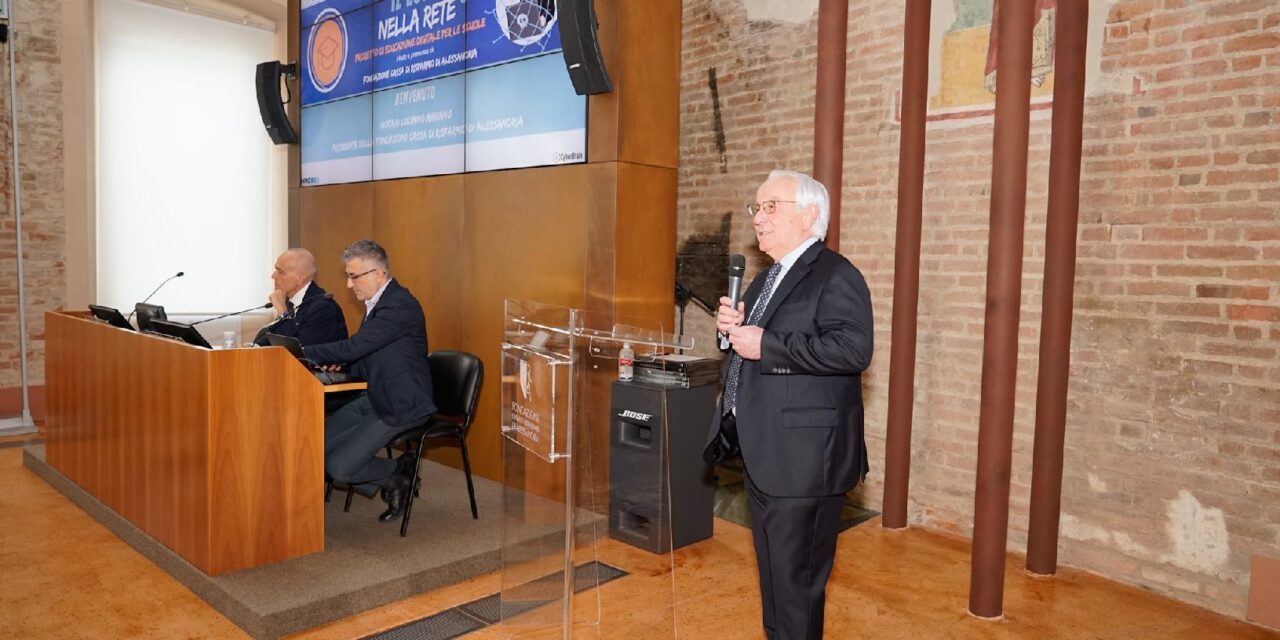 la Fondazione di Alessandria vara un progetto di sicurezza per famiglie, studenti e docenti contro le trappole cibernetiche
