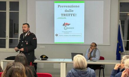 I Carabinieri di Viguzzolo hanno incontrato la cittadinanza in Comune per dire “No” alle truffe.