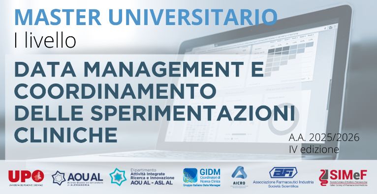 Al via la IV edizione del Master ad Alessandria, online il bando promosso da UPO e DAIRI
