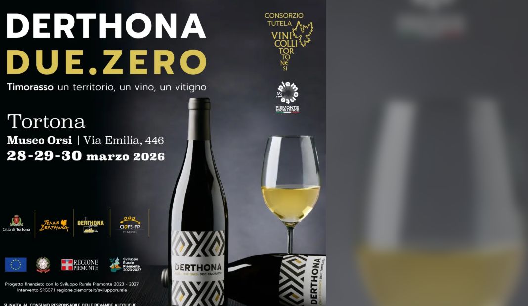 Nel week end a Tortona un evento dedicato ai vini del territorio con particolare riguardo verso il Timorasso