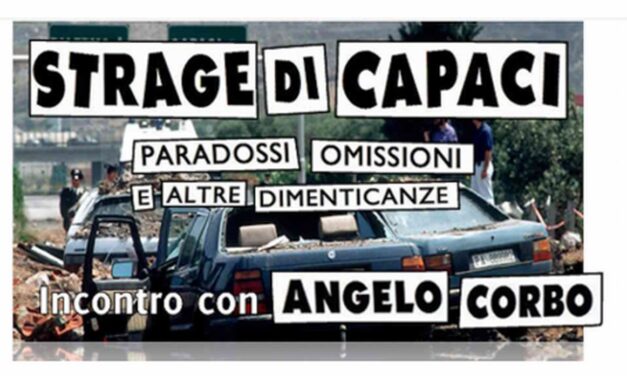 Ad Isola Sant’Antonio arriva l’agente di scorta di Giovanni Falcone, sopravvissuto alla strage di Capaci