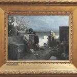 Questo dipinto di Cesare Saccaggi delle Collezioni Civiche di Tortona in mostra a Parma