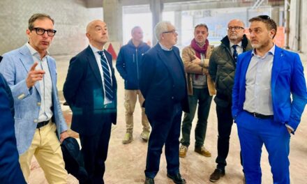 SOPRALLUOGO DELL’ASSESSORE PIANA AL CANTIERE DEL MERCATO DEI FIORI DI VALLE ARMEA