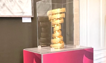 Il Trofeo del “Giro d’Italia” a Palatium Vetus di Alessandria