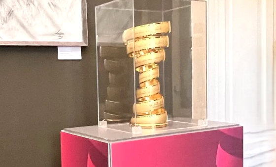 Il Trofeo del “Giro d’Italia” a Palatium Vetus di Alessandria