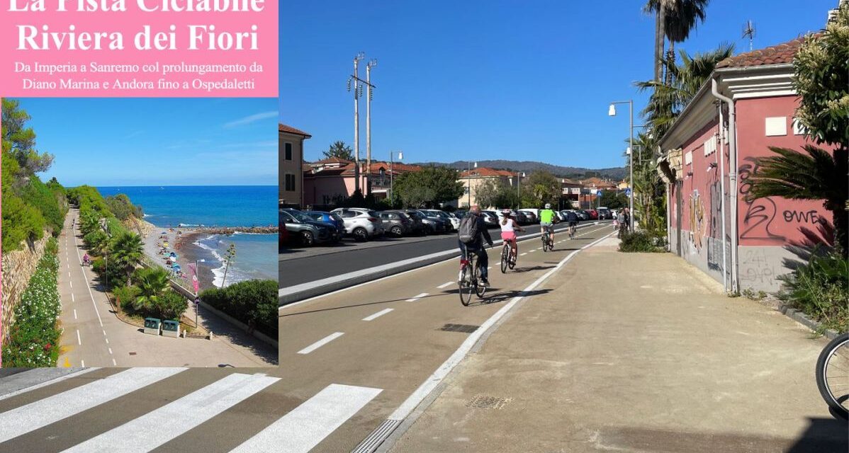 Clamoroso successo della Pista Ciclabile a Diano Marina, e c’é già disponibile un libro su tutto il tracciato