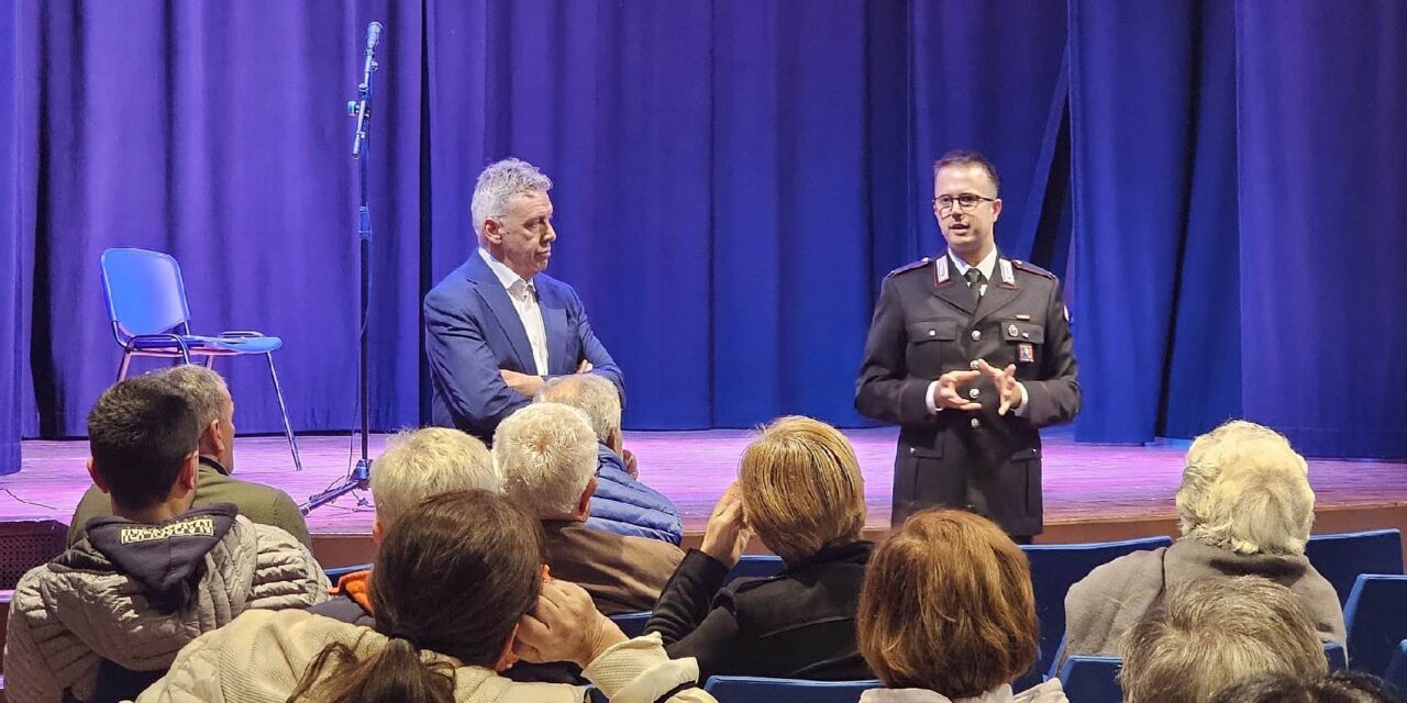 Controllo del territorio e prevenzione dei reati: incontro informativo con i Carabinieri a Fubine