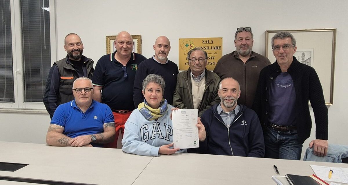 LA CROCE VERDE OVADESE CELEBRA 80 ANNI E OTTIENE LA CERTIFICAZIONE ISO 9001