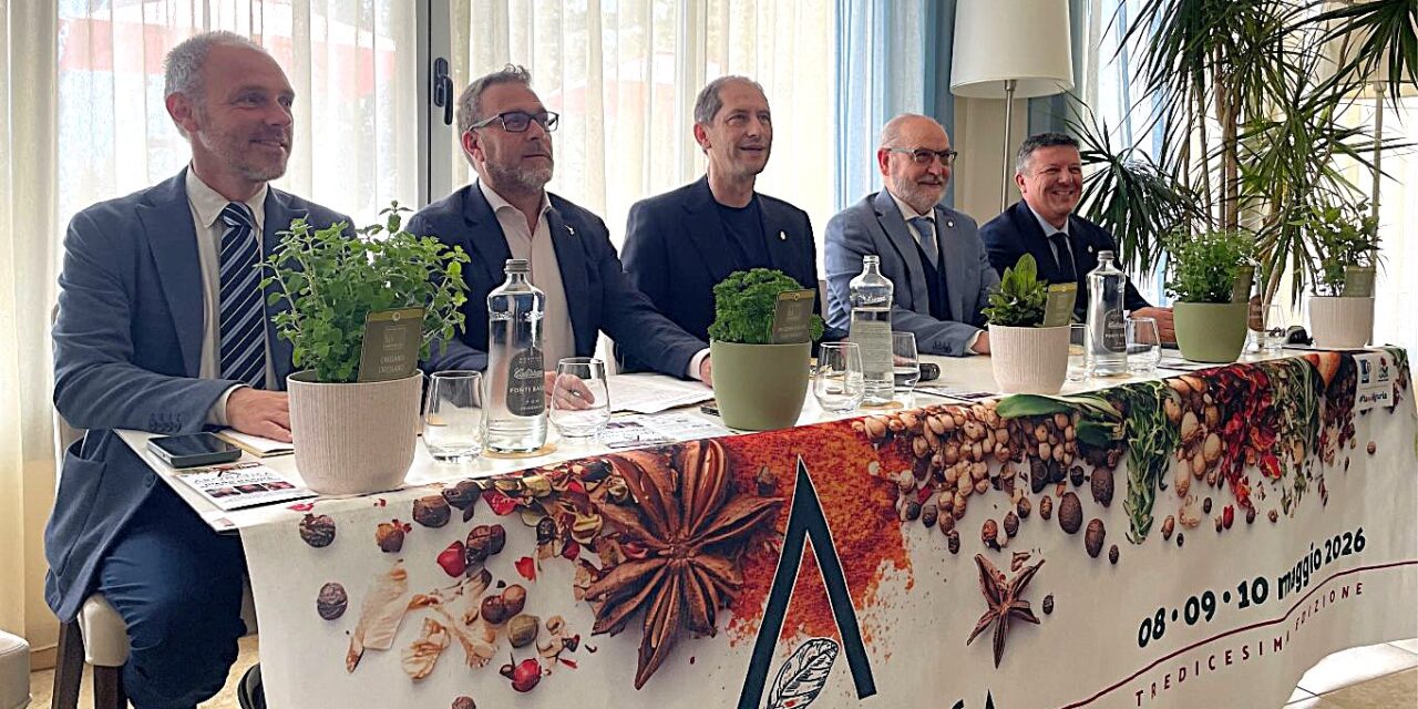 Presentata Aromatica, sarà un’edizione “spaziale” con la presenza di Tomba, Hernanes e l’astronauta Malerba