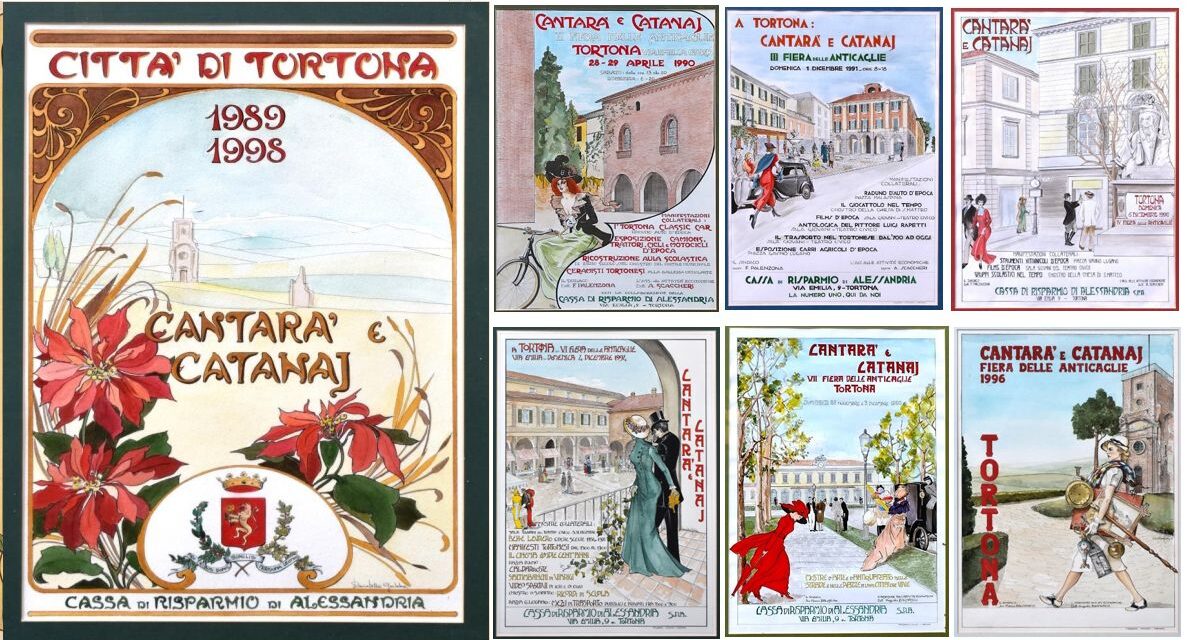 A Tortona la mostra di tutti manifesti di Cantarà e Catanaj di Donatella Gabba. Un inedito da vedere!!